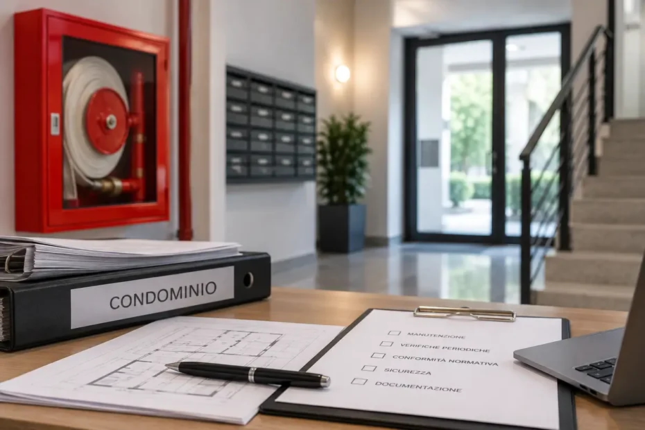 Sicurezza antincendio e gestione della manutenzione in condominio